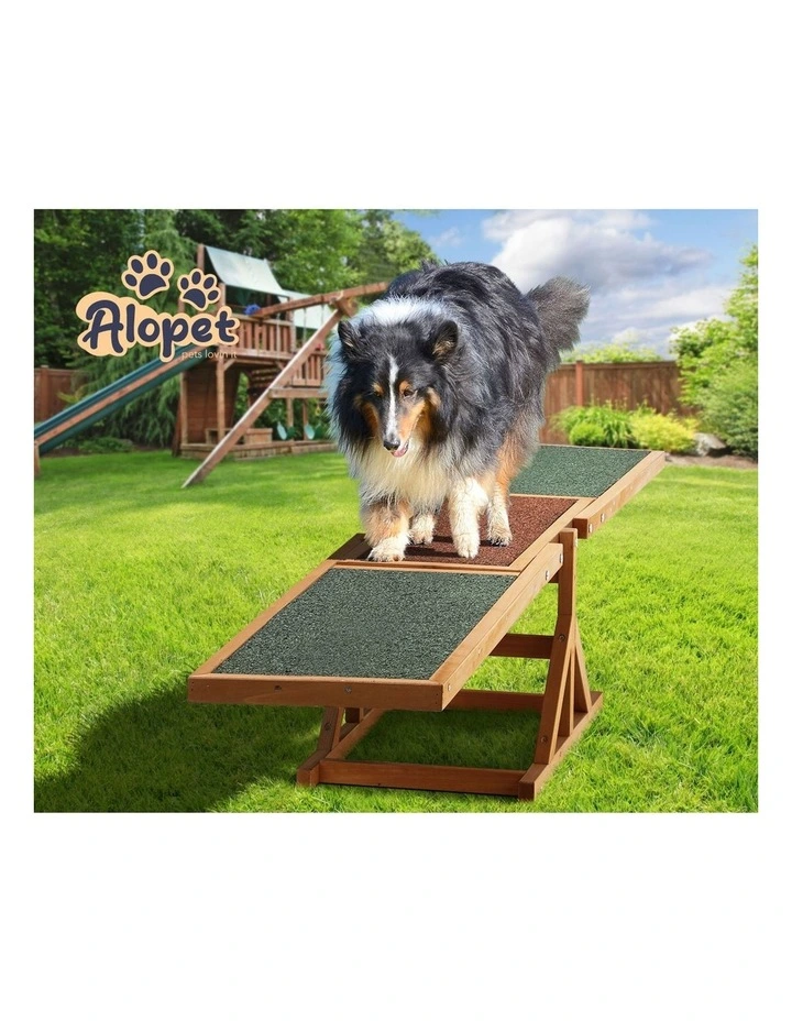 Alopet Dog Seesaw Pet Obedience Agility Training Puppy Sports Outdoor Play image 7