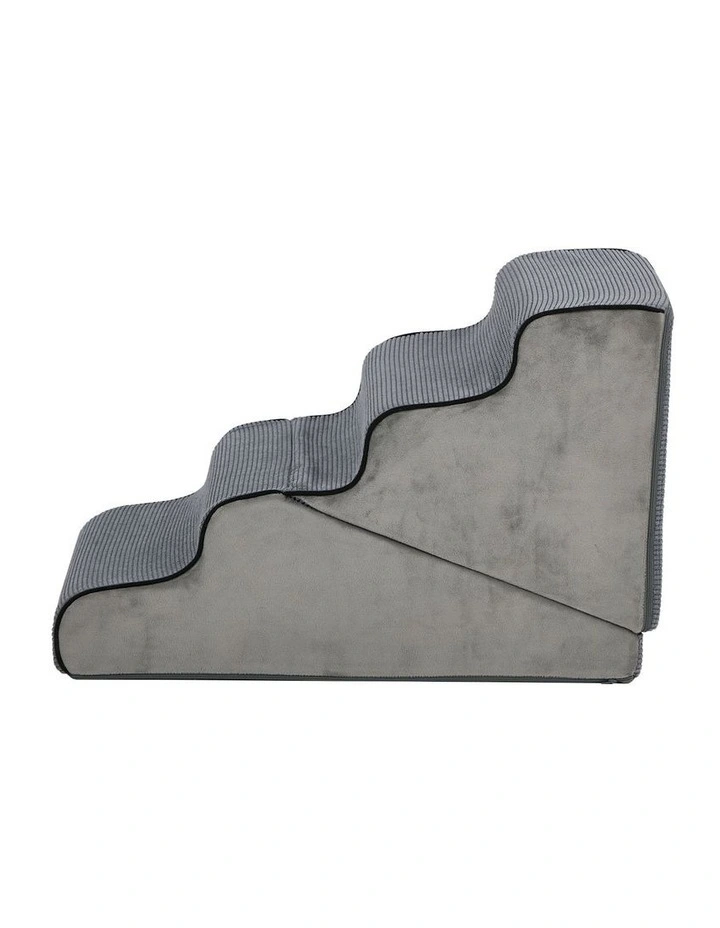 Alopet Pet Ramp Foam Dog Cover Stairs Washable Ladder For Bed Sofa Car 4 Steps image 2