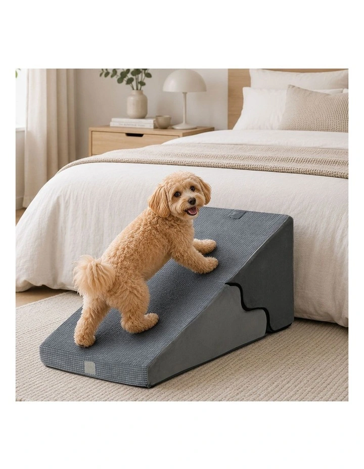 Alopet Pet Ramp Foam Dog Cover Stairs Washable Ladder For Bed Sofa Car 4 Steps image 5