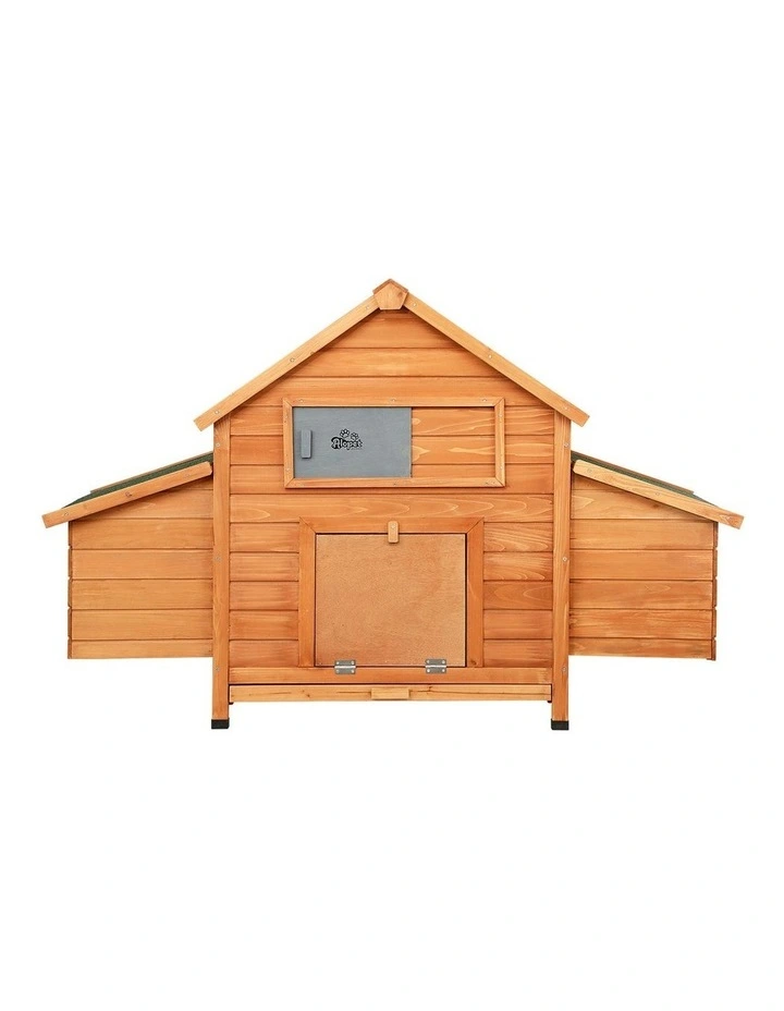 Alopet Chicken Coop Rabbit Hutch Large House Run Cage Wooden Outdoor Pet Hutch image 2