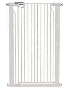 Alopet 120cm Retractable Safety Gate Pet Dog Cat Fence Guard Door White