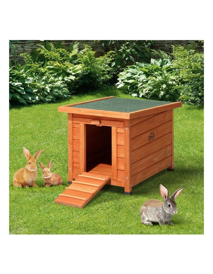 Alopet Cube Rabbit Hutch Wooden Cage Chicken Coop House Enclosure Outdoor Indoor image 4