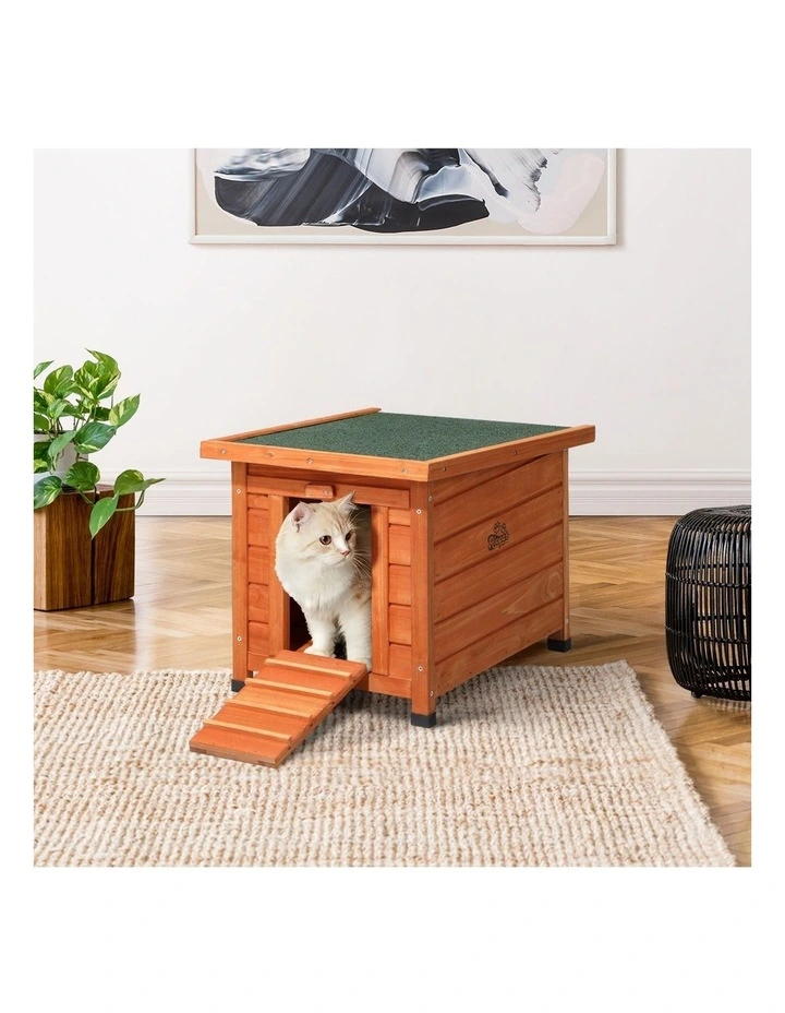 Alopet Cube Rabbit Hutch Wooden Cage Chicken Coop House Enclosure Outdoor Indoor image 5