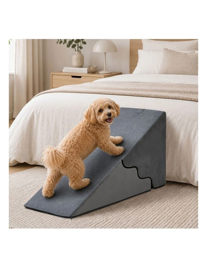 Alopet Pet Ramp Foam Dog Cover Stairs Washable Ladder For Bed Sofa Car 5 Steps image 5