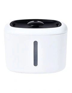 Pet Drinking Fountain w/ Filtered & Flowing Water for Dogs or Cats