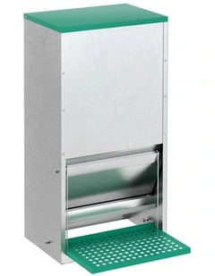 Giantz Automatic Chicken Feeder Port Coop Chick Poultry Treadle Self Opening