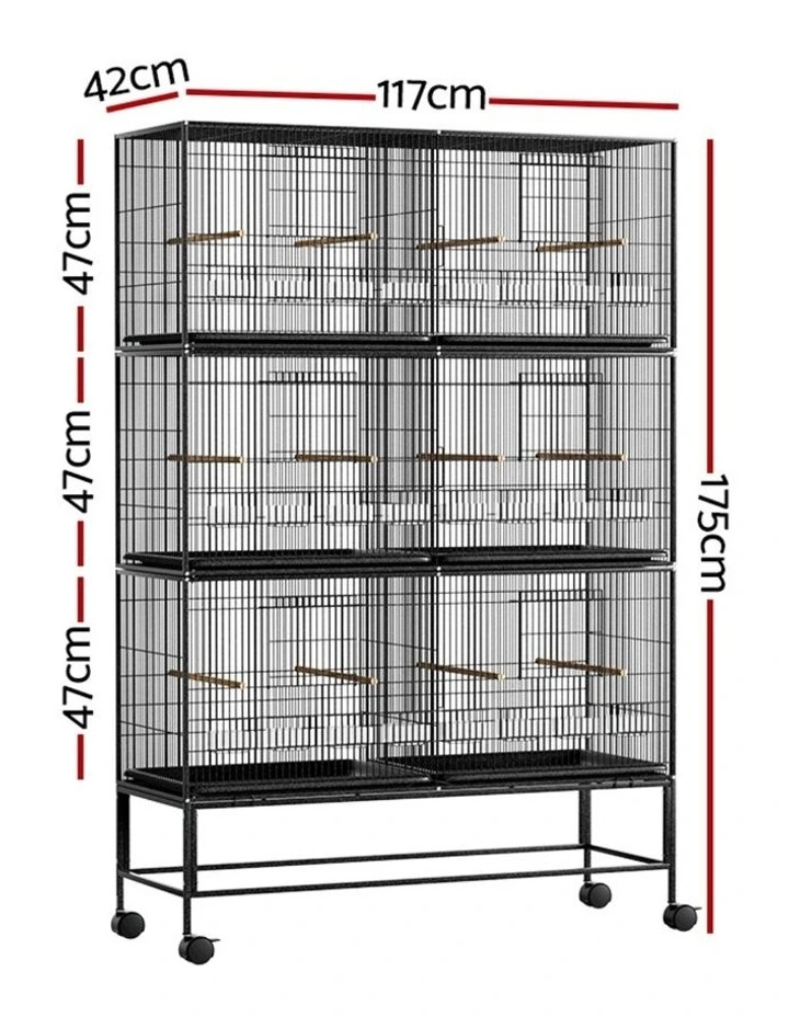 i.Pet Bird Cage 175cm Large Aviary image 2
