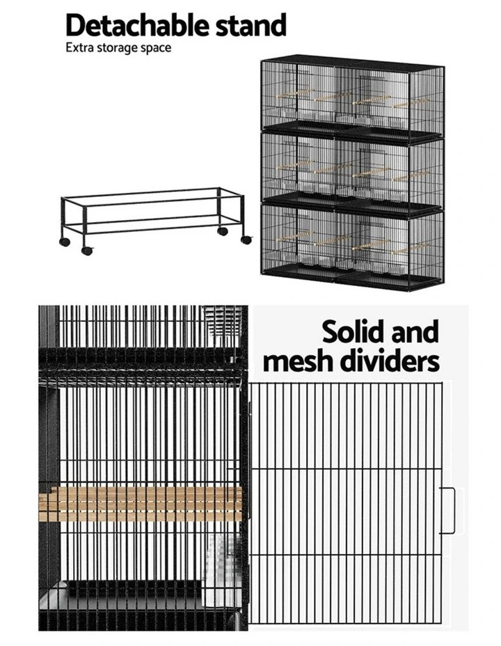 i.Pet Bird Cage 175cm Large Aviary image 6
