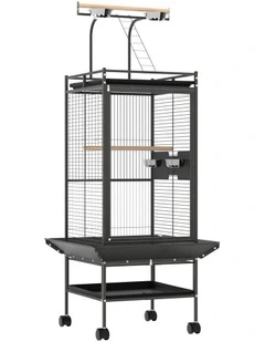i.Pet Bird Cage Large Cages 155cm Parrot Aviary Stand-Alone Budgie Wheels Castor