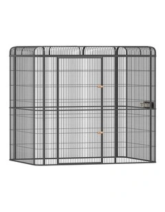 i.Pet Bird Cage Large Walk-in Aviary Budgie Perch Cage Parrot Pet Huge 203cm