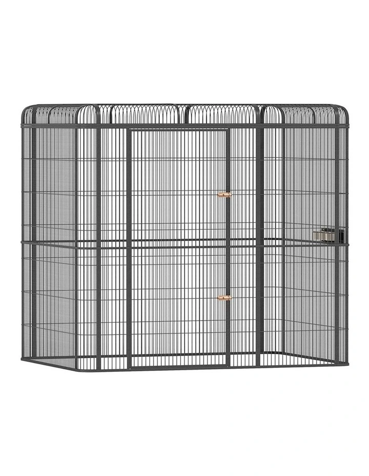 i.Pet Bird Cage Large Walk-in Aviary Budgie Perch Cage Parrot Pet Huge 203cm image 1
