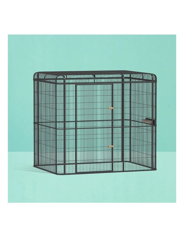 i.Pet Bird Cage Large Walk-in Aviary Budgie Perch Cage Parrot Pet Huge 203cm image 3