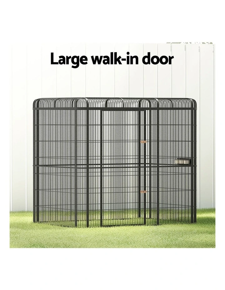 i.Pet Bird Cage Large Walk-in Aviary Budgie Perch Cage Parrot Pet Huge 203cm image 5