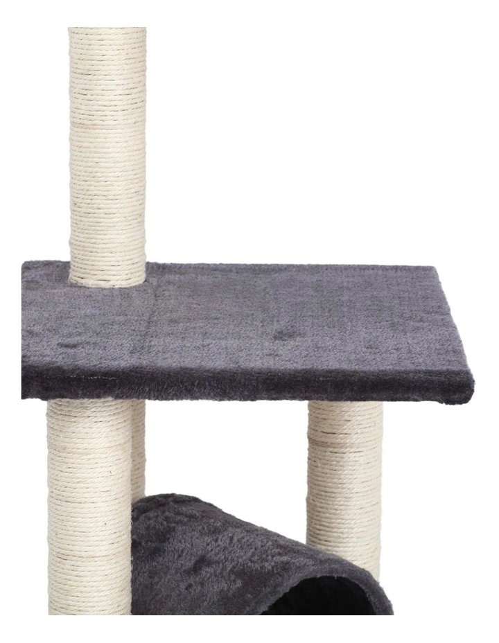 Charlie's Lite Three Tier Cat Tree Scratching Post Charcoal image 5