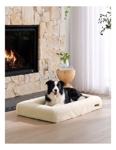 Charlie's Dolly Australian Wool Orthopedic Dog Bed 100x65cm Medium