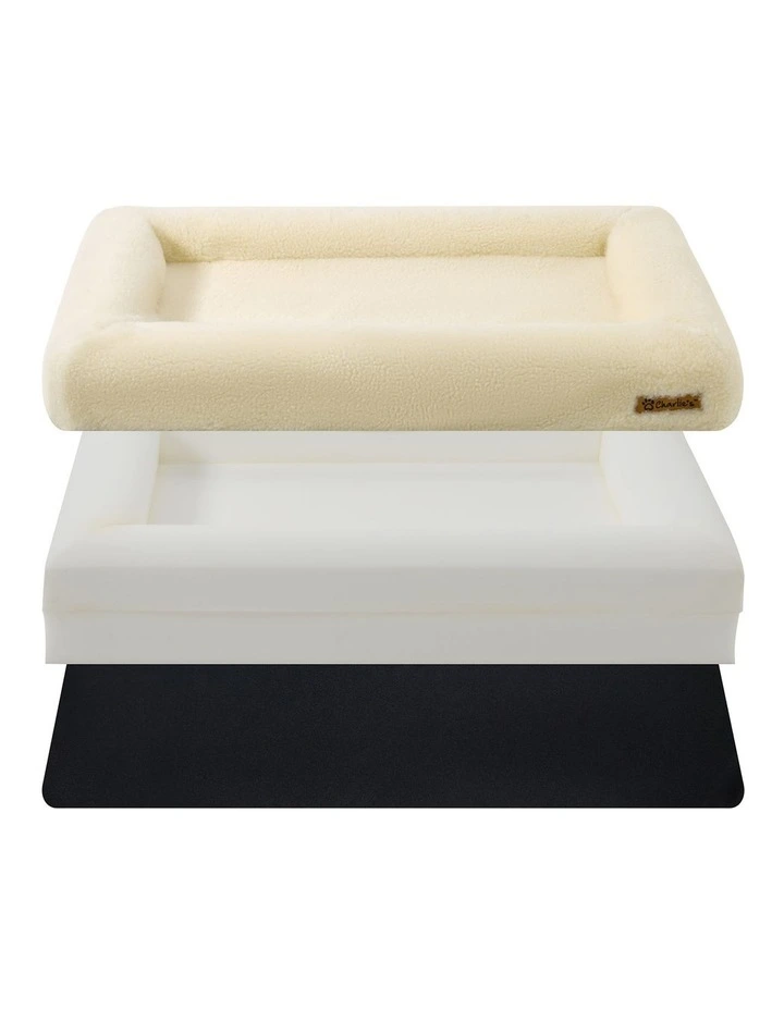 Charlie's Dolly Australian Wool Orthopedic Dog Bed 70x50cm Small image 5