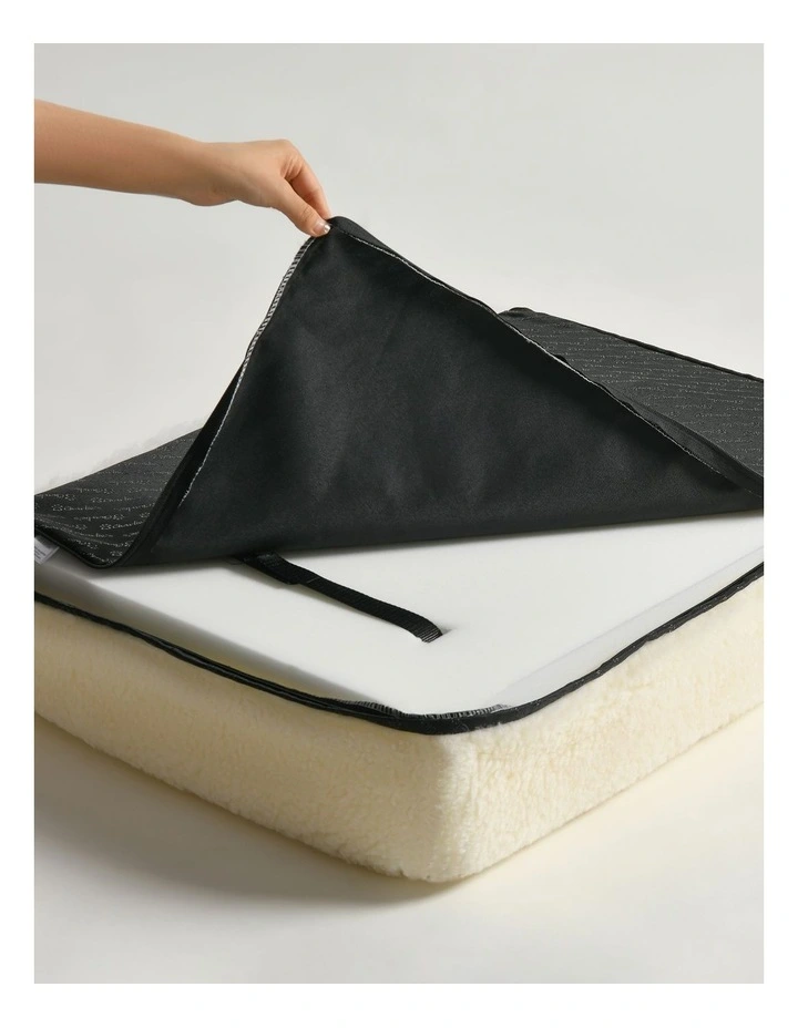 Charlie's Dolly Australian Wool Orthopedic Dog Bed 70x50cm Small image 7