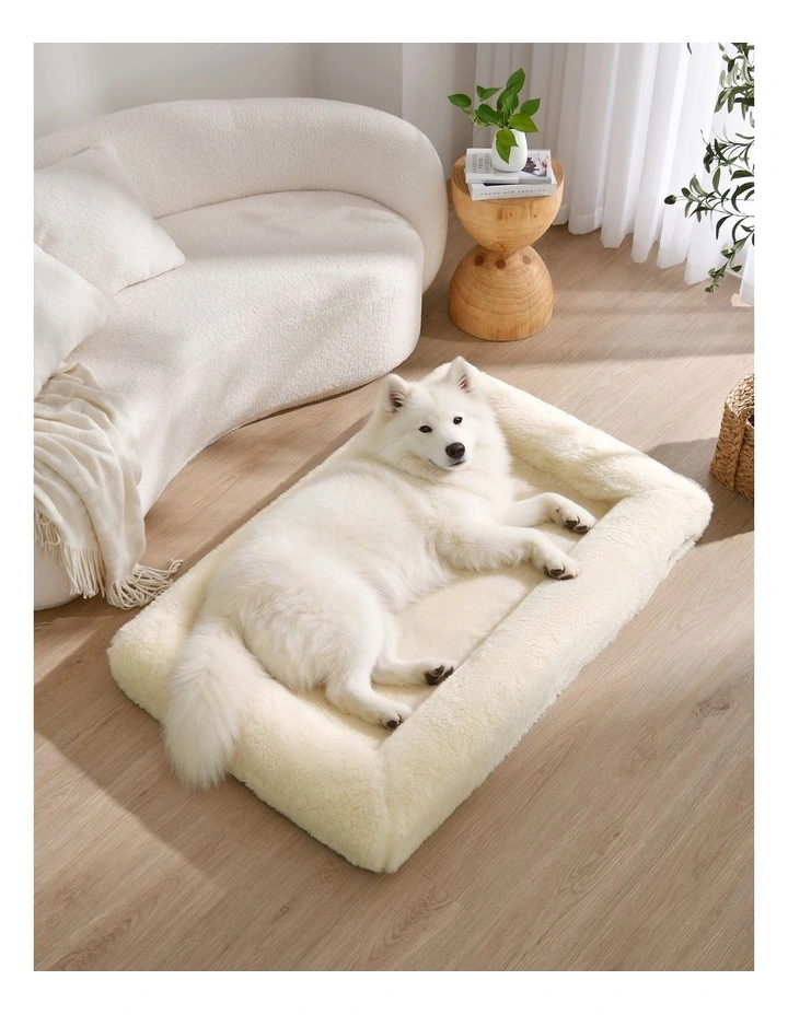 Charlie's Dolly Australian Wool Orthopedic Dog Bed 120x75cm Large image 2