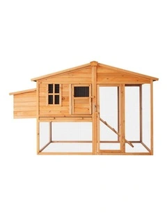 Furtastic Large Chicken Coop & Rabbit Hutch With Ramp