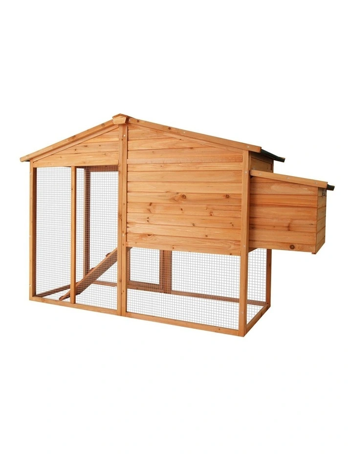Furtastic Large Chicken Coop & Rabbit Hutch With Ramp image 3