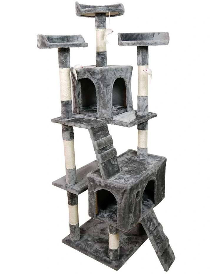 Furtastic 170cm Cat Tree Tower Scratching Post Multi-Level Condo Activity Centre image 2