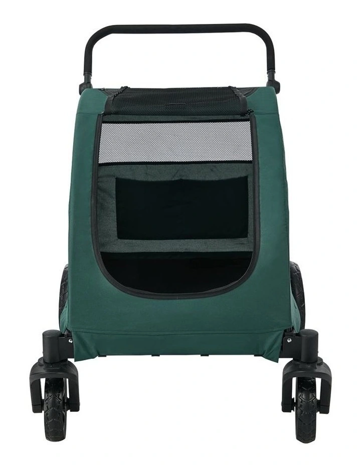 Alopet Pet Stroller Dog Cat Pram Large Carrier Cat Travel Foldable Strollers image 2