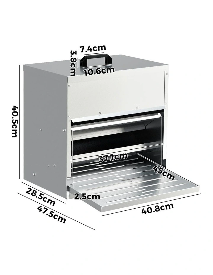 Alopet Automatic Chicken Feeder Auto Coop Chick Treadle Self Opening 10kg image 3