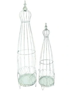 Willow & Silk S/2 Bird Aviary