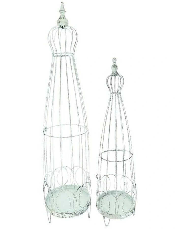 Willow & Silk S/2 Bird Aviary image 1