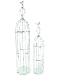 Willow & Silk S/2 Bird Cage