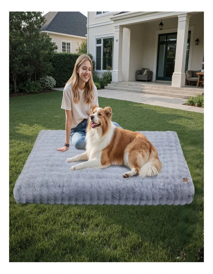 Large Pet Bed Removable Washable Cover Anti-Skid Dog Cat Cushion image 3