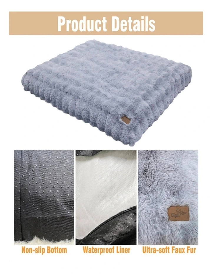 Pet Bed Removable Washable Cover Anti-Skid Dog Cat Cushion XXL image 5