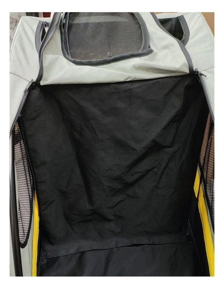 XXL Double Seat Dog Stroller Anti-Shock Pet Pram Buggy for 2 Dogs image 4