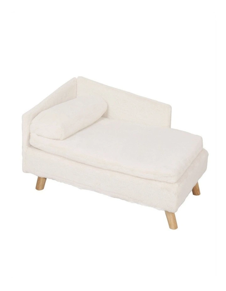 Luxury Rectangular Pet Sofa Bed Anti-Skid Dog Cat Cushion Bed Small image 1