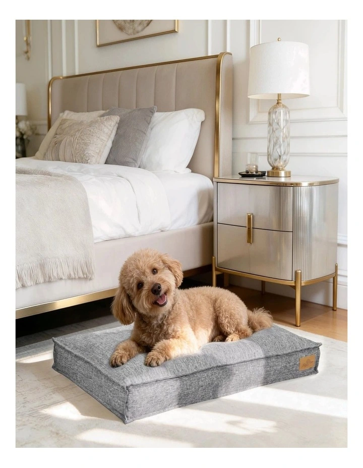 Waterproof Orthopedic Dog Bed Sofa Washable Cover Non-Slip Grey XXL image 5