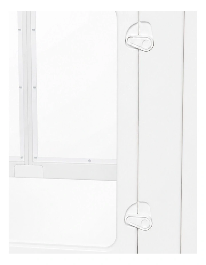 Pawz Dog Playpen 60cm Height Acrylic Clear Foldable DIY Dog Pen Indoor Use image 6