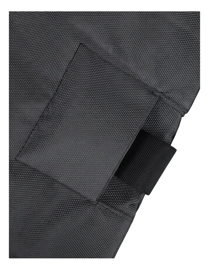 PaWz Dog Bed Large Plush Mat Water Resistant Base for Camping Car Boot Grey image 3