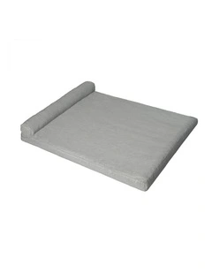 PaWz Orthopedic Dog Bed Memory Foam Waterproof Chew Proof Large Dogs Grey