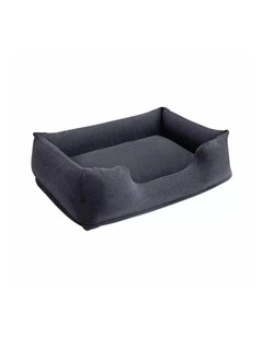 Intex Small Travel Inflatable Pet Bed Grey Portable With Pump For Comfort