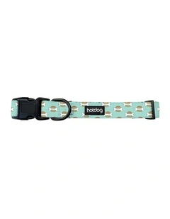 Annabel Trends Hot Dog Adjustable Pet Collar Stylish Bone Burger