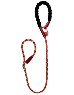 Annabel Trends 2in1 Dog Leash Lead Adjustable Red for Easy Use and Comfort