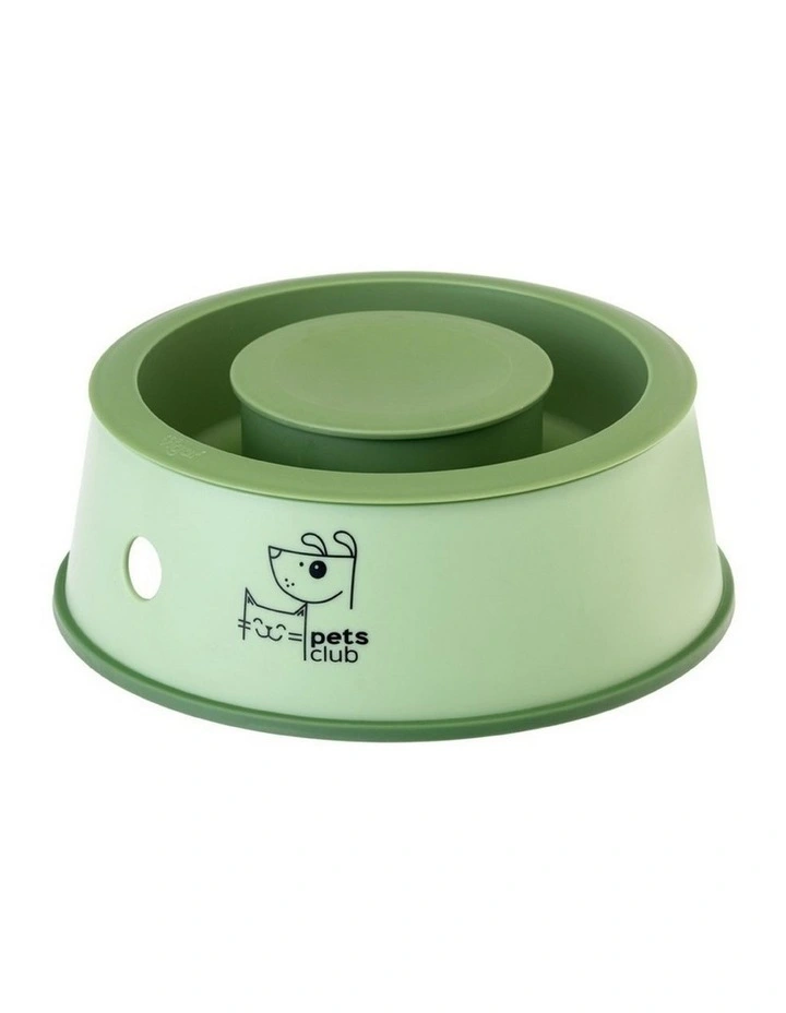 Vigar Pets Club Cat and Dog 3 in 1 Feeder Bowl Green Animal Feeding image 1