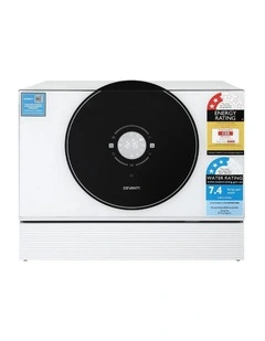 6 Place Setting Benchtop Dishwasher 50cm in White