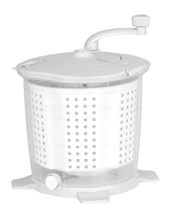 Portable Washing Machine Manual Spin Dryer in White