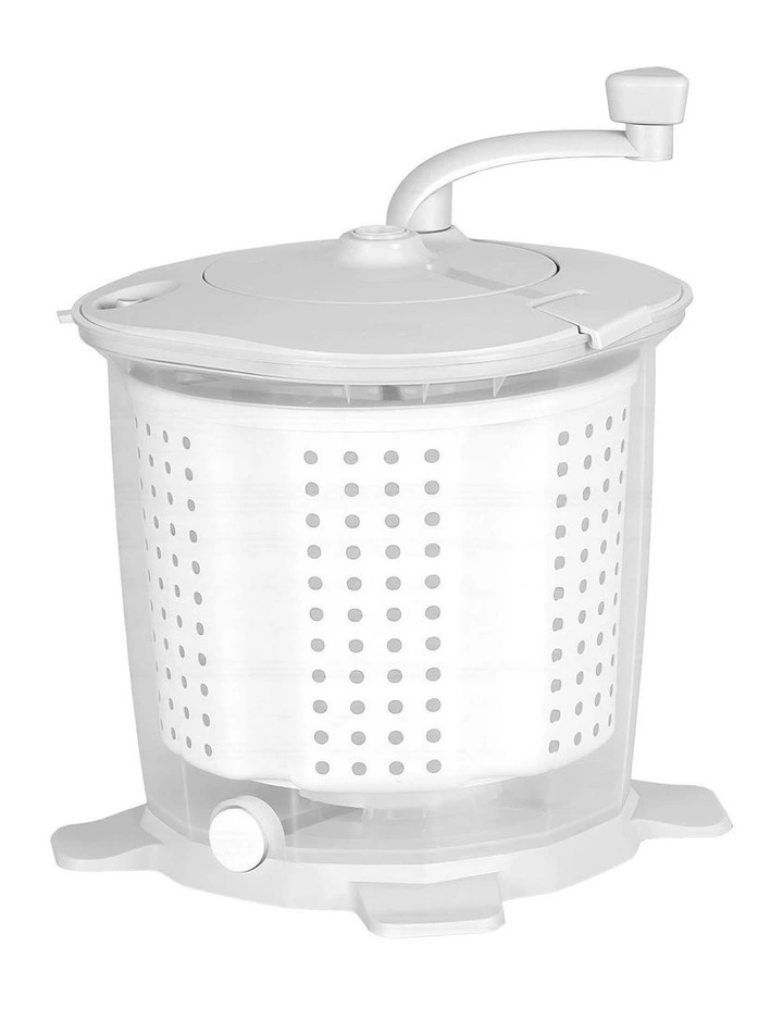 Portable Washing Machine Manual Spin Dryer in White image 1