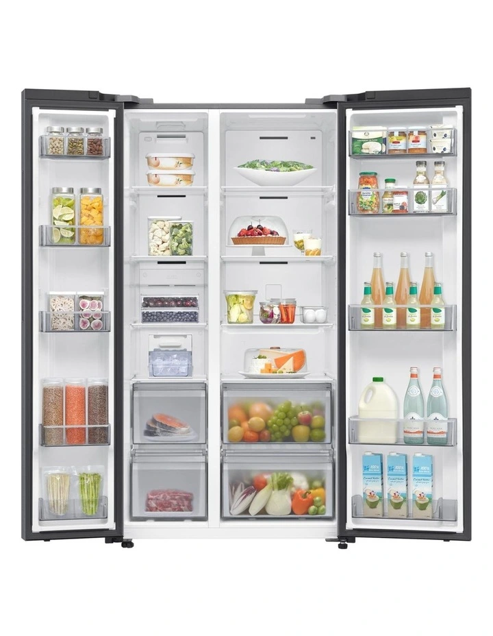 New Smart Side By Refrigerator 655L in Silver image 6