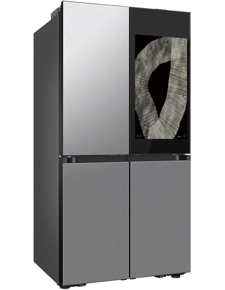 Stainless Steel Bespoke Ai Family Hub&Trade; + French Door Refrigerator New 809L image 2