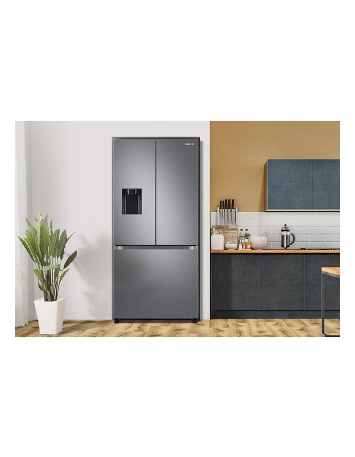 French Door Refrigerator with Non-Plumbed Dispenser 498L image 5