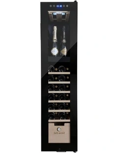 LECAVIST Wine Cabinet - 68 bottles - Dual Zone - Freestanding