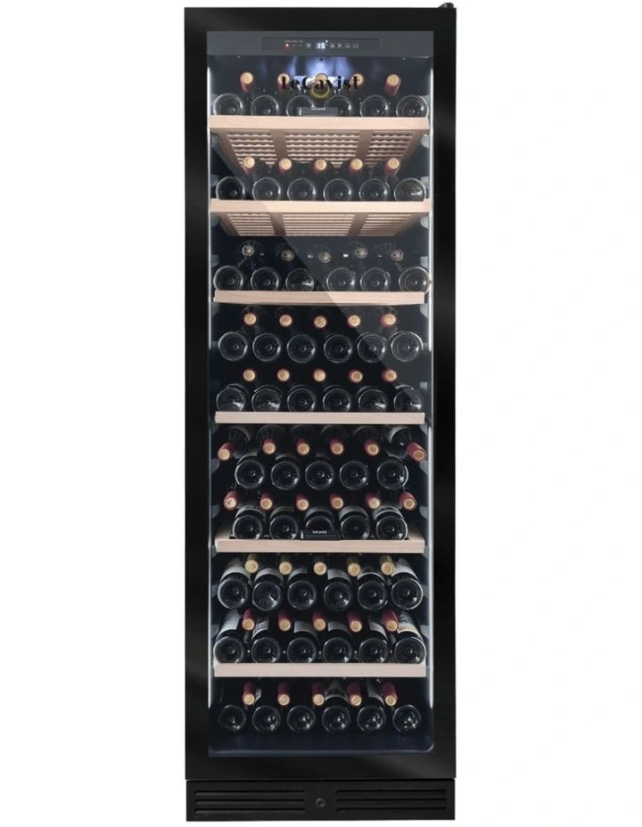 LECAVIST Wine Cabinet - 209 Bottle - Single Zone - Built-In - Black image 1